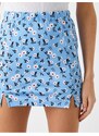 Koton Slit Floral Mini Skirt