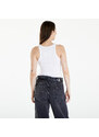 Dámské tílko Calvin Klein Jeans Variegated Rib Woven Top Bright White