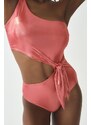 Dagi Coral One-Shoulder Swimsuit