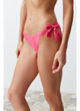 Trendyol Fuchsia Tie Brazilian Bikini Bottom