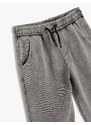 Koton Jogger Sweatpants Washed Elastic Waist Pocket Cotton