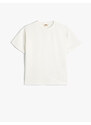 Koton Basic T-Shirt Short Sleeved Crew Neck