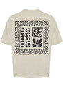 Trendyol Stone Relaxed/Comfortable Cut Back Patch Detailed Printed 100% Cotton T-shirt