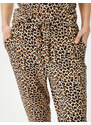 Koton Leopard Patterned Pajamas Bottom Tie Waist Pocket