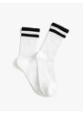 Koton Stripe Patterned College Socks