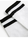 Koton Stripe Patterned College Socks