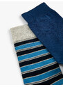 Koton 2-Pack Striped Socks Set