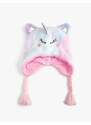 Koton Plush Unicorn Beanie Ear Capped Fleece