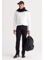 ALTINYILDIZ CLASSICS Men's Ecru Standard Fit Regular Cut Full Turtleneck Knitwear Sweater.