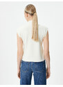 Koton Turtleneck Knitwear Top Sleeveless