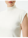 Koton Turtleneck Knitwear Top Sleeveless