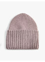 Koton Elastic Knit Beanie Wide Layered Edge