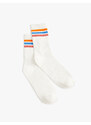 Koton Stripe Patterned Socket Socks