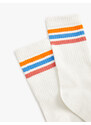 Koton Stripe Patterned Socket Socks