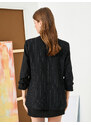 Koton Standard Cut Blazer Jacket with Flap Pocket