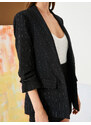 Koton Standard Cut Blazer Jacket with Flap Pocket