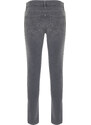 Trendyol Gray Skinny Fit Crash Stretchy Fabric Jeans Denim Trousers