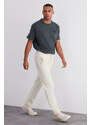 Trendyol Limited Edition Stone Regular/Normal Fit Thick Turn Up Cuff Sweatpants