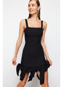 Trendyol Black Fitted Bow Dress