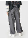Koton Parachute Trousers with a loose fit, lacing at the waist, and elasticated legs with a pocket detail.