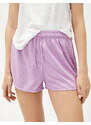 Koton Mini Sports Shorts with Tie Waist