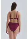 Dagi Damson Covered Compression High Waist Bikini Bottom