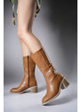 Riccon Secmodh Women's Boots 0012711 Tan Skin