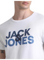 Jack and Jones Tričko Jacula - bílé