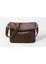 News Fashion Kožená messenger taška pravá kůže NW577