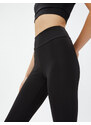 Koton Basic Sports Leggings. Normal Waist.