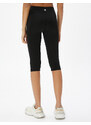Koton Pedal Pusher Sports Tights with Stripe Detail