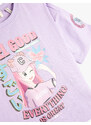 Koton T-Shirt Short Sleeve Anime Printed Crew Neck Cotton