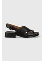 Kožené sandály Camper Dana dámské, černá barva, K201600.002