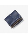 Michael Kors peněženka alá mini kabelka Gabardine jet set nylon modrá