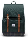 Herschel Retreat Small New - Darkest Spruce Winter Plaid 15l