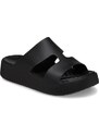 Dámské pantofle Crocs CLASSIC PLATFORM H-Strap černá