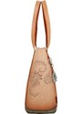 Anekke elegantní kabelka na rameno Peace & Love Camel