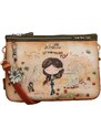 Anekke crossbody kabelka s odepínacím popruhem Peace & Love Camel