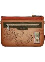 Anekke crossbody kabelka s odepínacím popruhem Peace & Love Camel