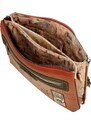 Anekke crossbody kabelka s odepínacím popruhem Peace & Love Camel