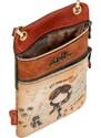 Anekke malá crossbody taška Peace & Love Camel