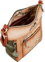 Anekke hobo crossbody kabelka Flower