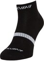 Unisex cyklistické ponožky Silvini Plima černá/bílá