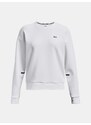 Mikina Under Armour Unstoppable Flc Crew-WHT