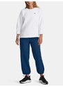 Mikina Under Armour Unstoppable Flc Crew-WHT