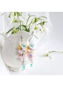 Mairi Eiwa - květinové náušnice barevné