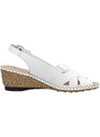 Dámské sandále 66189-80 Rieker bílé