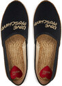 Espadrilky LOVE MOSCHINO