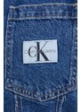 Džínová košile Calvin Klein Jeans dámská, regular, s klasickým límcem