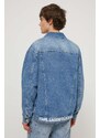 Džínová bunda Karl Lagerfeld Jeans pánská, přechodná, oversize